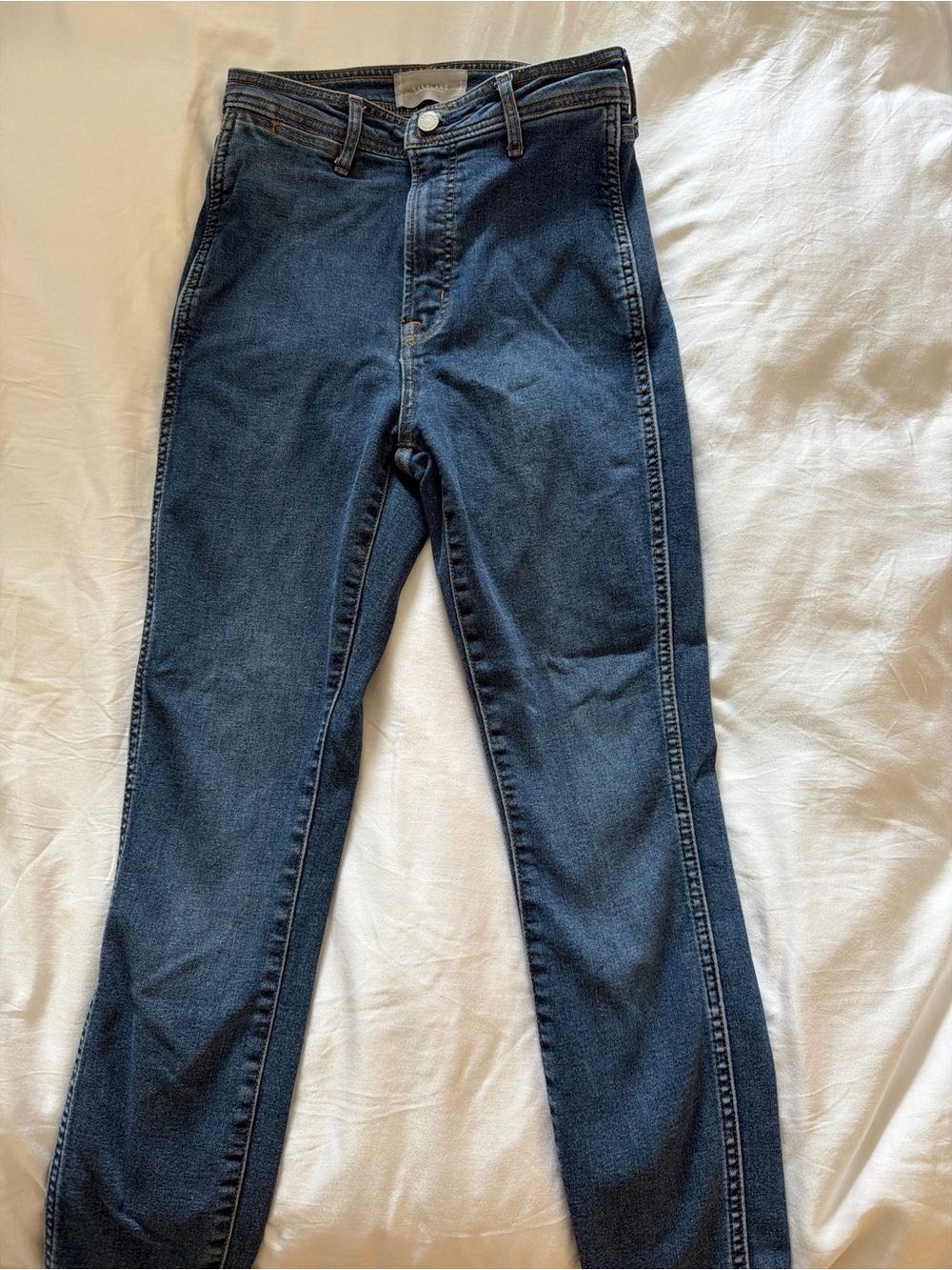 Everlane Women’s Way High Skinny Jean in Dark Indigo